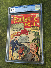 Fantastic Four #6 CGC 7.5 2nd APP. of Doctor Doom! (White Pages)