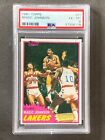 1981 Topps #21 Magic Johnson Lakers EX-MT PSA 6