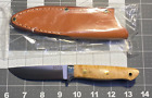 New ListingBark River Knives Mountaineer II - CruWear - Birdseye Maple White Liners Brass