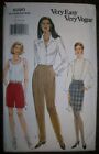 Vintage VOGUE Sewing Pattern #9290 ~ Petite Skirt Shorts Pants Sizes 12-14-16