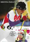 Kristina Smigun Skiing Olympic Winner Torino Gold Medal Estonia Maxi FDC 2006