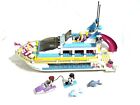 LEGO FRIENDS: 41015 Ocean Dolphin Cruiser 100% Complete w/Manuals (no box)