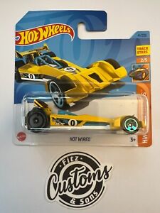Hot Wheels Hot Wired Yellow HW Track Champs 2023 Short Card