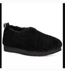 UGG Women's Classic Cozy Bootie Fashion Boot Slippers Black Casual NEW Size 7