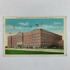 Postcard Indiana East Chicago Harbor IN St Catherine Hospital 1936 Posted