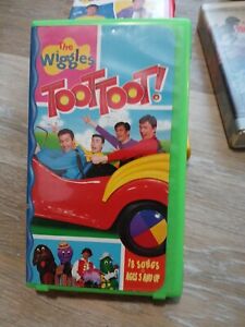 Wiggles, The: Toot Toot (VHS, 2000) Hard Clamshell