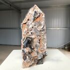 1289g Natural sphalerite geode Druzy Quartz Crystal Obelisk Mineral Healing