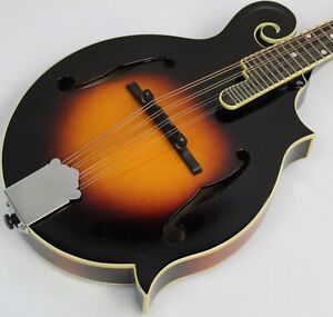 The Loar LM-520-VS F-Style Acoustic Mandolin, Vintage Sunburst