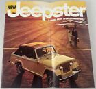 Original 1966 Jeep Jeepster Factory Car Auto Brochure