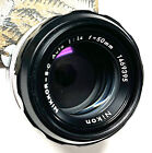 New ListingNikkor 50mm f1.4 S-C Auto Prime Nikon Lens, non-AI, late model, EXC