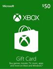 XBOX Live US Prepaid Gift Card USD 50, 100
