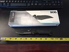 SOG Escape Tactical Folding Knife- 3.4 Inch Serrated Edge Blade Pocket KP02