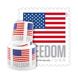 New Listing100 Roll Flag Stamps / $20 Per