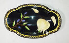 Gates Ware, Garlic and Olives Design, Ceramic Serving Bowl by Laurie Gates