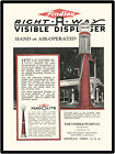 1925 Visible Gas Company Metal Sign: Vtg. Gas Pump Manufacturer, Findlay, Ohio