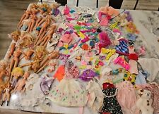 Huge Vintage Barbie Lot Of Dolls, Clothes , Shoes, Accessories  and Play Parts