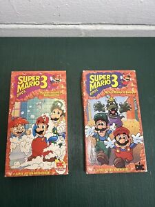 Lot of 2 Super Mario Bros. 3 Show Misadventures in Babysitting VHS Koop A Koopa