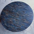 Blue Tiger Eye Dining Table Top , Slab Handmade Home And Office Decore Gift .