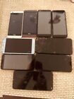 Lot of 9 Android Smartphones  (For Parts Or Repair)