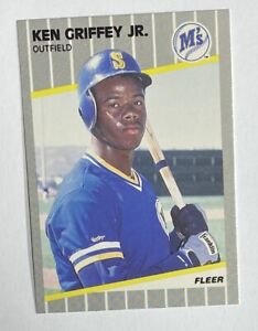 1989 Fleer Ken Griffey Jr. Rookie #548