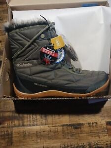 Columbia Women's Minx LE OMNI HEAT WATERPROOF OMNI TECH Snow Boots Sz 10.5 Wide