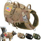 Pet Dogs Tactical Harness MOLLE Vest Large Dogs Training Working German Shepherd