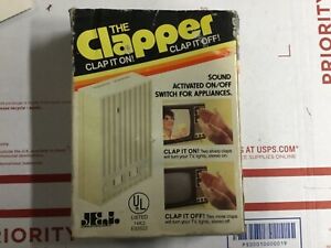 The Clapper Vintage 1984 Original Authentic New in Box Clap On Clap Off