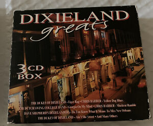 New Listingdixieland greats 3 CD box set with dust cover