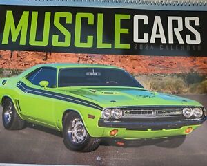 Muscle Car Calendar 2024 12 Month