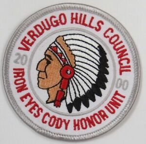 Verdugo Hills Counicl 2000 Iron Eyes Cody Honor Unit [H3140]