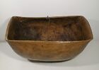 Rare, Medium Size, Antique Turkana Bowl #20,  Kenya,Hand Carved From Hard Wood.