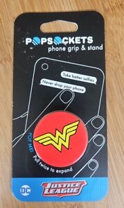 Wonder Woman DC Justice League Pop Socket PopSocket Phone Holder Stand NOS