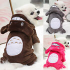Pet Pajamas for Small Dogs Fleece Puppy Cat Pyjamas Hoodie Coat Winter Clothes