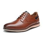 Men's Oxford Dress Shoes Business Derby Formal Casual Shoes Wide Size 6.5-15