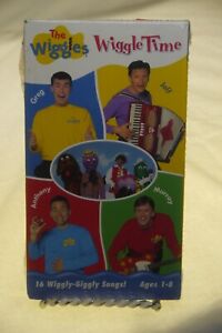 New VHS The Wiggles Wiggle Time