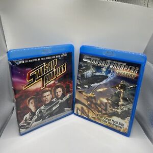 Starship Troopers And Starship Troopers Invasion(Animated) Blu-ray Lot