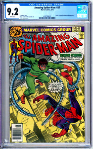 Amazing Spider-Man 157 CGC Graded 9.2 NM- Marvel Comics 1976