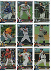 2018 Bowman Chrome Draft Refractor RC Almost Complete Set Break - Pick Any