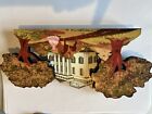 1998 SHELIA'S GONE WITH THE WIND ASHLEY WILKES HOME 3D WOOD SHELF SITTER SHEILAS