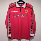 Manchester United David Beckham 1998 Retro Jersey Men's XL