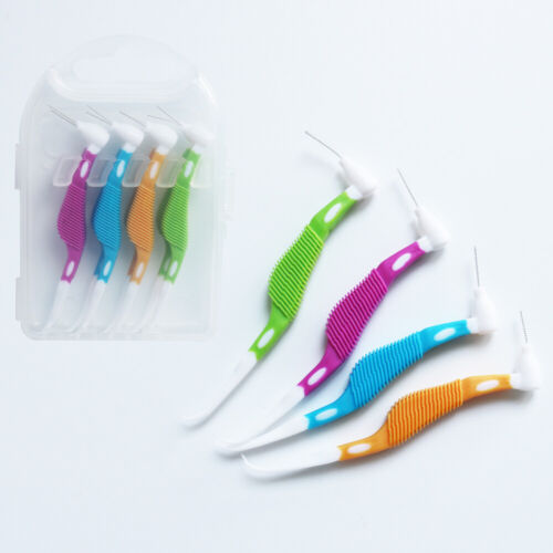 8Pcs Dental Hippocampal Type Interdental Brush Tooth Flossing Head Oral Care