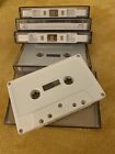 New Blank C-62 Cassette Tapes Lot Of 5 Recording Mixtape 62 Minute With Cases