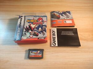 Sonic Battle (Nintendo Game Boy Advance, 2004) With Poster, No Manual Authentic