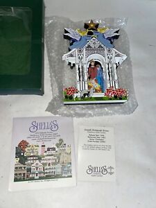 Shelia's House Town Square Nativity First Edition 1997 #10726/11997 with Box