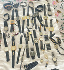 Big Lot of Vintage/Modern Watches, Watch Parts (AS IS, for batteries, repair)