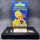 Sesame Street: Christmas Eve on Sesame Street VHS Tape 1997 Big Bird And Oscar