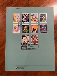 American Commemorative Cancelations #2020, Forever 2020 - Bugs Bunny (#5494-503)