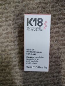 K18 Mini Leave-In Molecular Repair Hair Mask Travel 0.5 oz