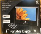 NEW Digital Labs DT191SA 7” Portable Color Widescreen Digital  TV Remote Charger