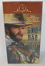 The Good, the Bad and the Ugly, 1966 Spaghetti Western, Clint Eastwood, NEW VHS